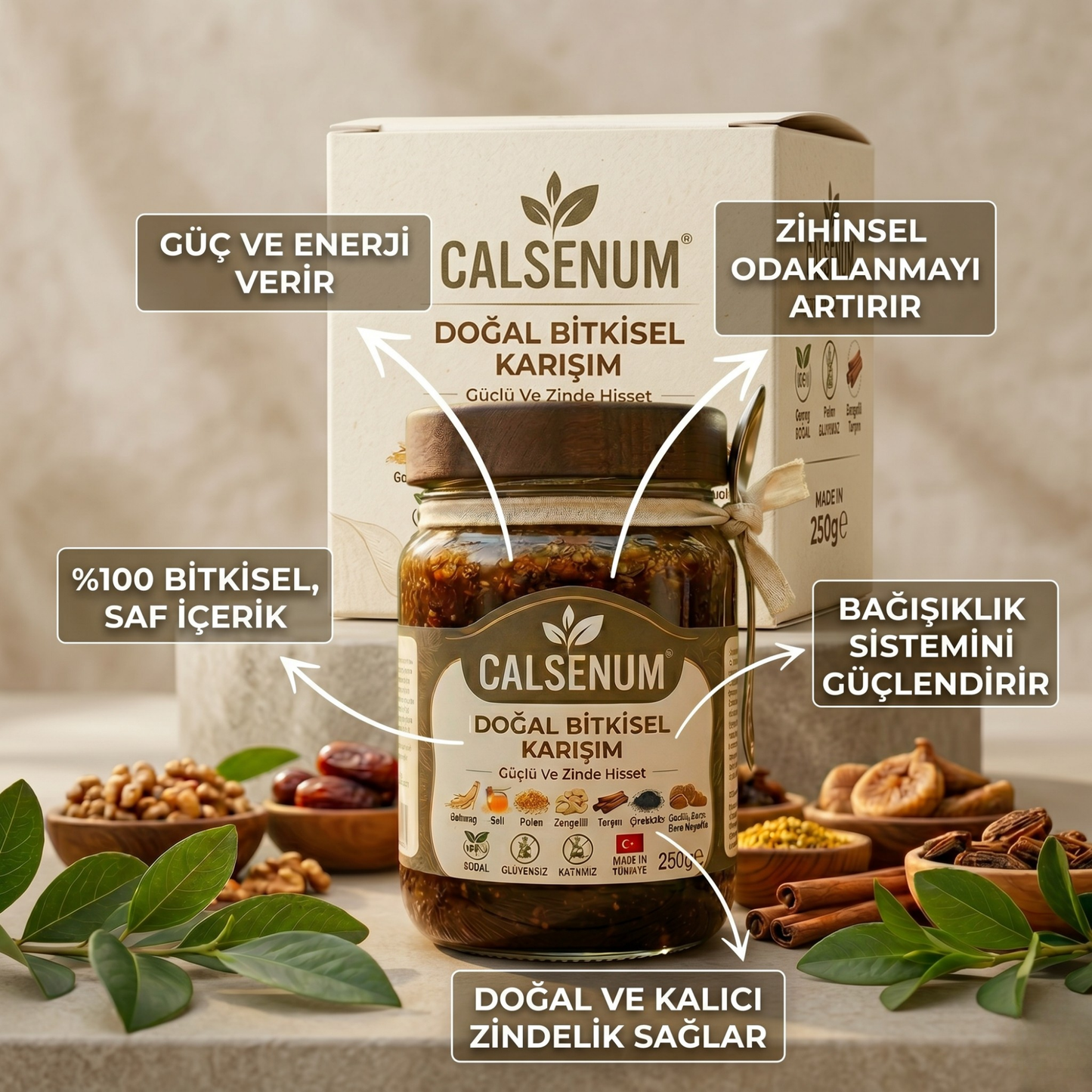 Calsenum Doğal Bitkisel Karışım